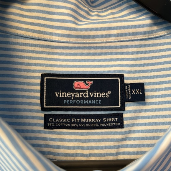 Vineyard Vines Men’s Performance Button Down Shirt XXL - Picture 3 of 8